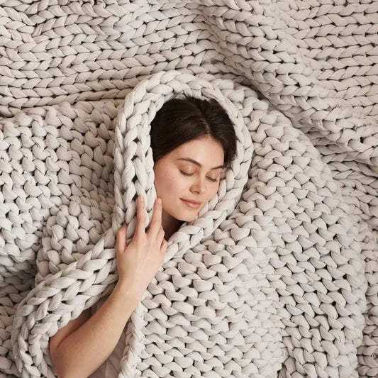 Cozy Blanket Weighted Sleeping Blanket Mimarta