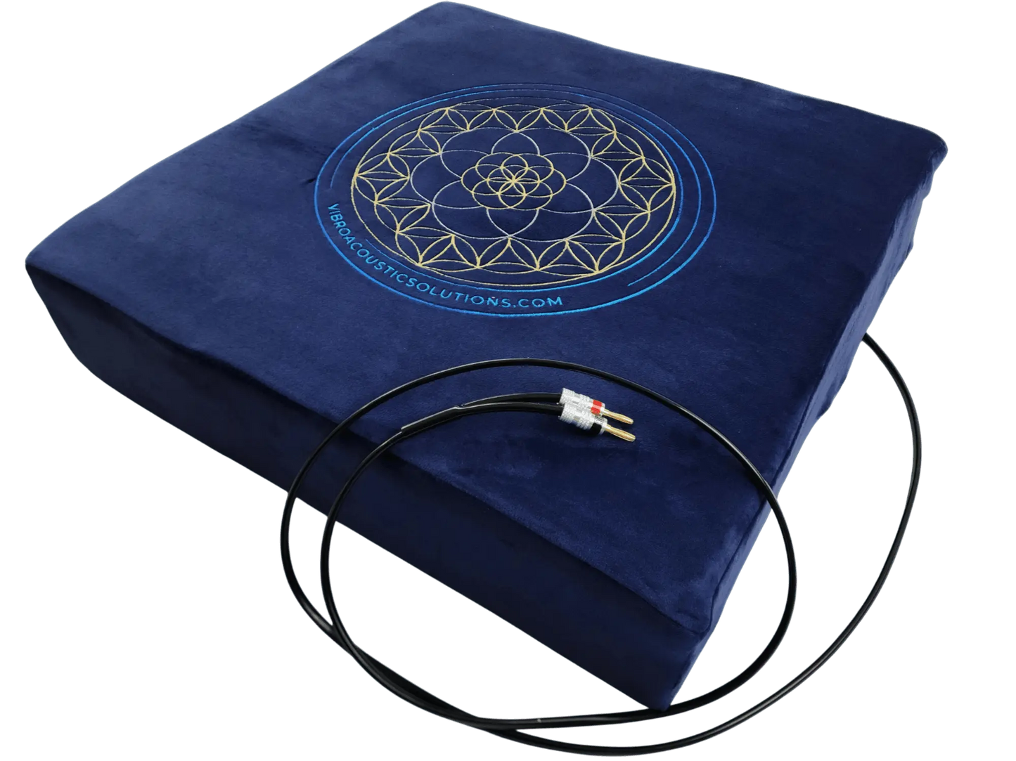 Vibroacoustic Therapy Meditation Cushion bundle with custom amplifier Vibroacoustic Solutions