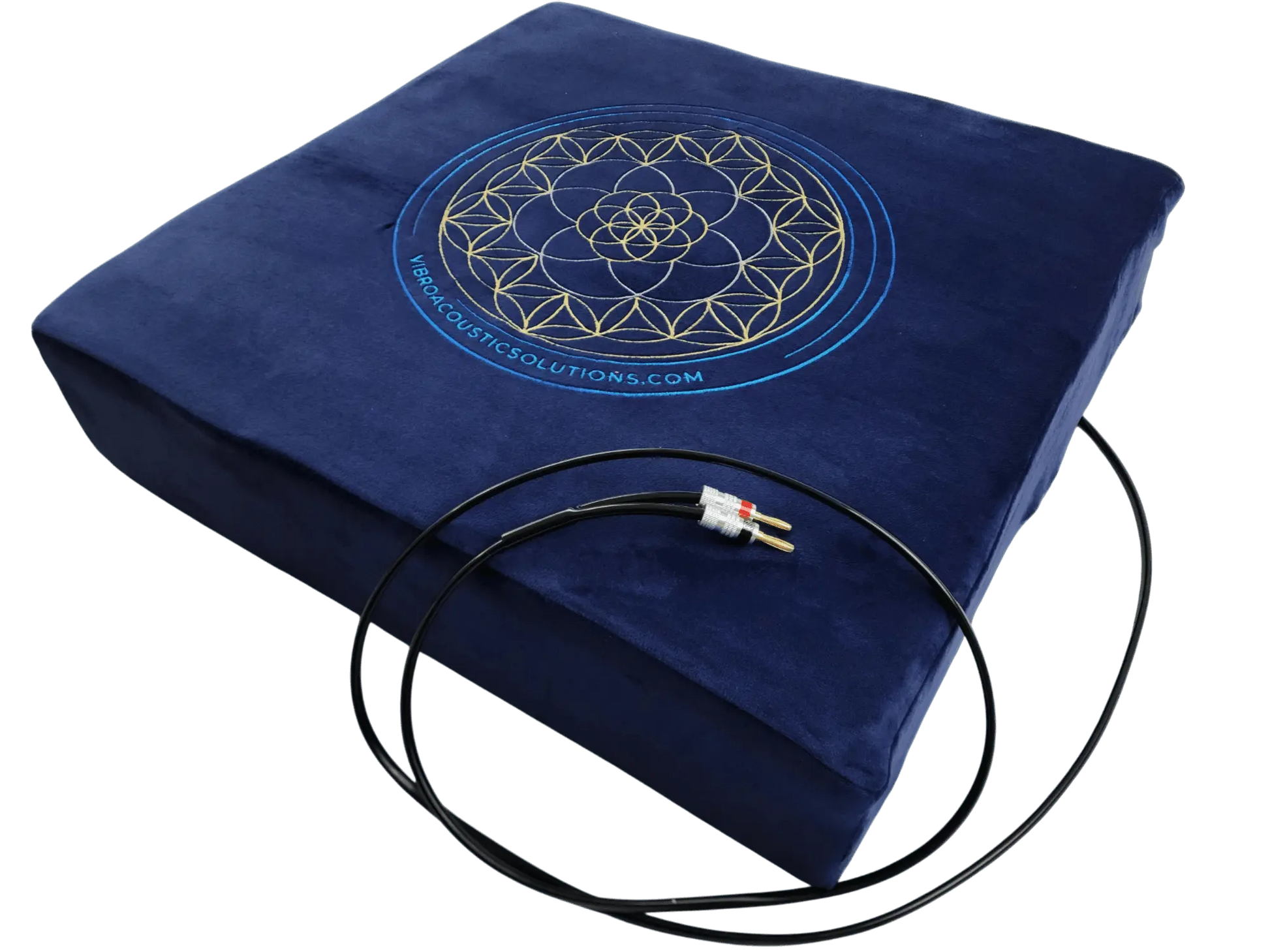 Vibroacoustic Therapy Meditation Cushion bundle with custom amplifier Vibroacoustic Solutions