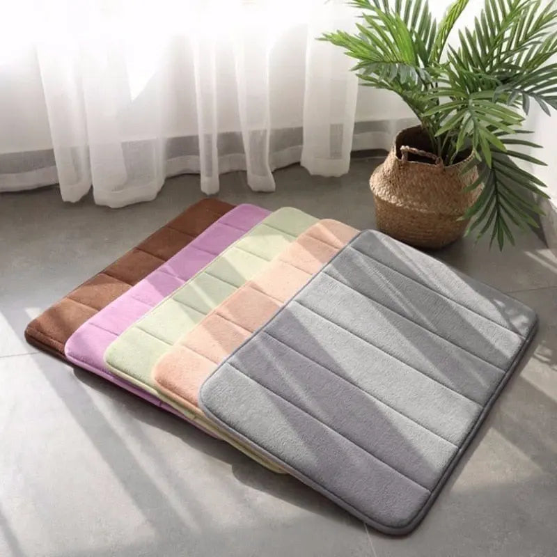 Super Absorbent Memory Foam Bathroom Rug Mimarta