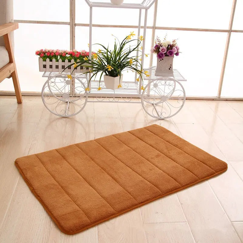 Super Absorbent Memory Foam Bathroom Rug Mimarta