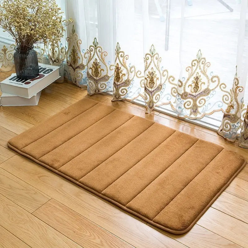 Super Absorbent Memory Foam Bathroom Rug Mimarta