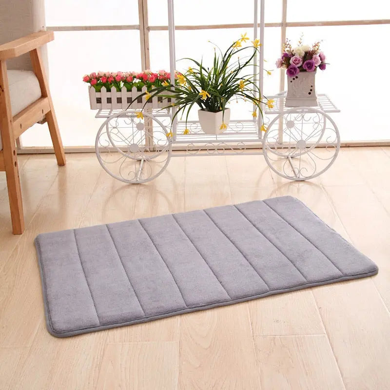 Super Absorbent Memory Foam Bathroom Rug Mimarta