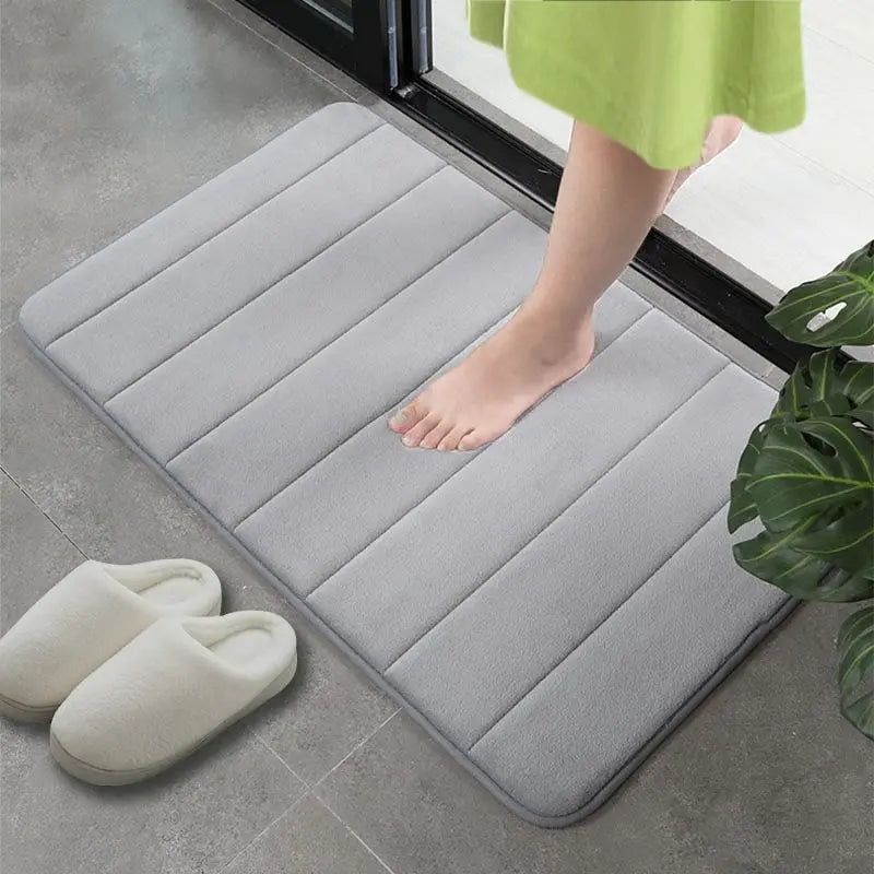 Super Absorbent Memory Foam Bathroom Rug Mimarta