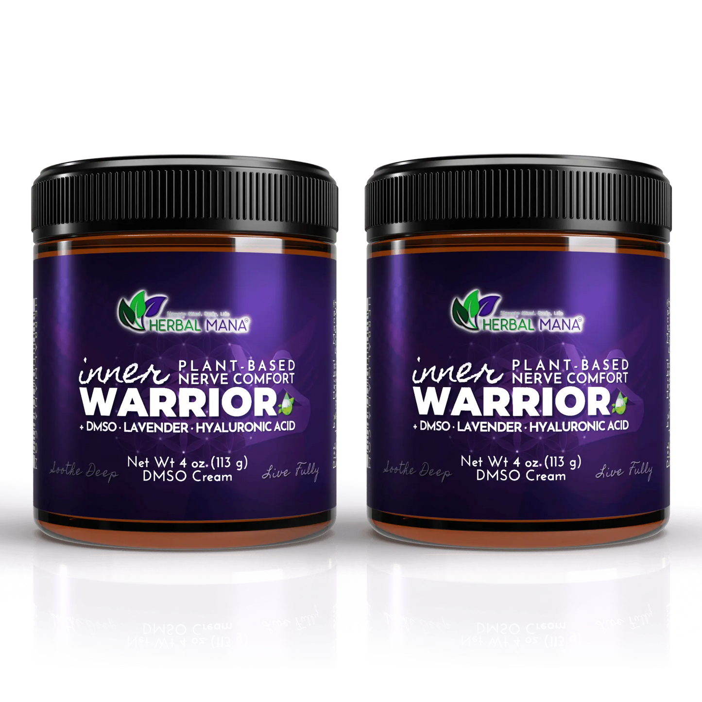 DMSO Cream for Nerve Pain Relief & Sleep | Inner Warrior Herbal Mana